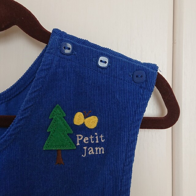 Petit jam(プチジャム)のpetit jam120ジャンパースカート キッズ/ベビー/マタニティのキッズ服女の子用(90cm~)(ワンピース)の商品写真