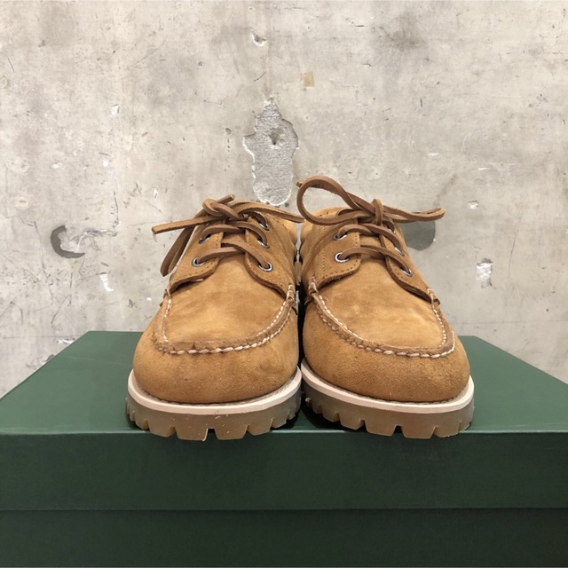 SEBAGO(セバコ)の新品SEBAGO セバゴ 3アイレット デッキシューズ スエード 革靴 EU42 メンズの靴/シューズ(デッキシューズ)の商品写真