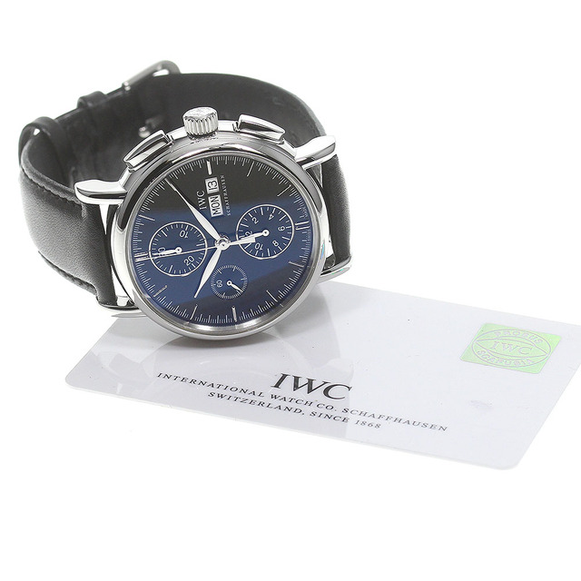 IWC - ☆良品 ☆保証書付き【IWC SCHAFFHAUSEN】IWC ポートフィノ