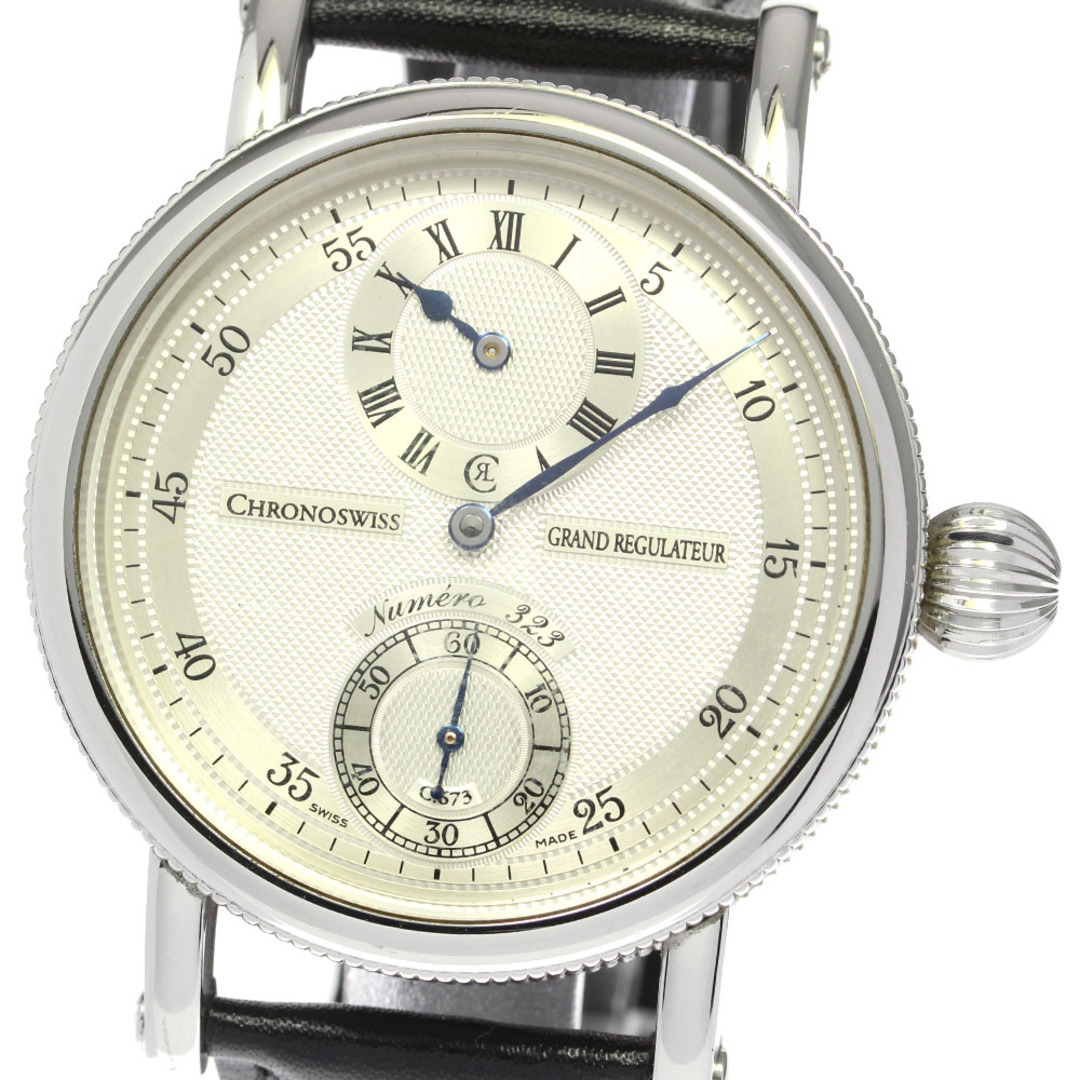 ☆良品 【Chronoswiss】クロノスイス グランド レギュレーター クロノメーター CH6723 手巻き メンズ_719281 | フリマアプリ  ラクマ