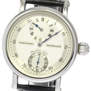 クロノスイス Chronoswiss CH1223M レギュレーター スモールセコンド 自動巻き メンズ 良品 _741498