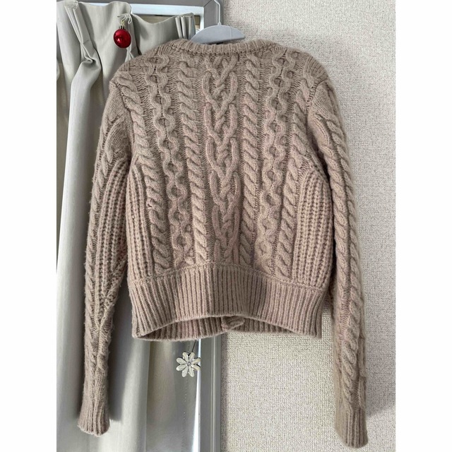 herlipto♡Double Bow Cable Knit Cardigan ほしい物ランキング