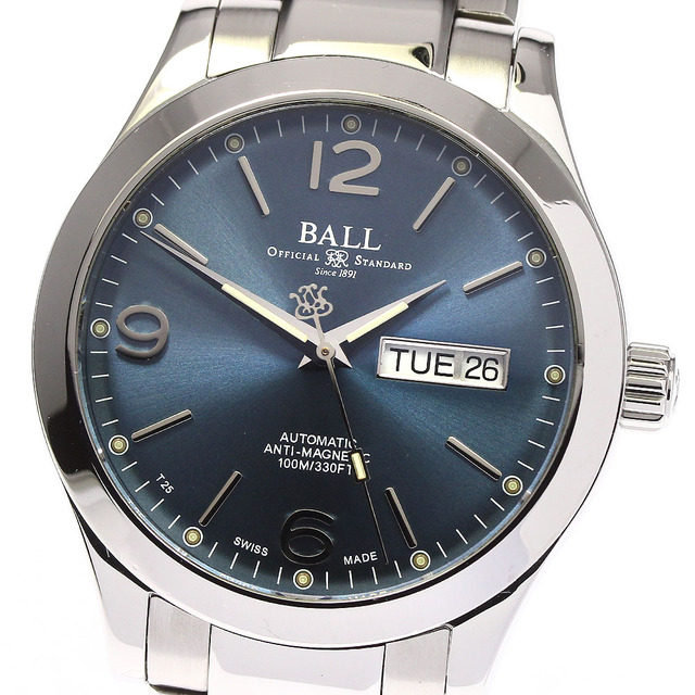 BALL - ☆良品 ★箱・保証書付き【BALL WATCH】ボール エンジニアⅢ オハイオ デイデイト NM9126C-S14J-BE 自動巻き メンズ_719087