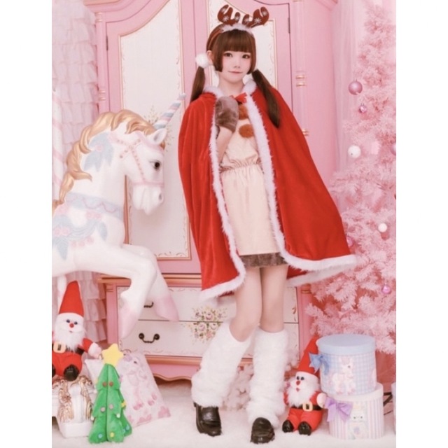 サンタクロース マント サンタ クリスマス 子供 キッズ 大人 衣装 コスプレ 6
