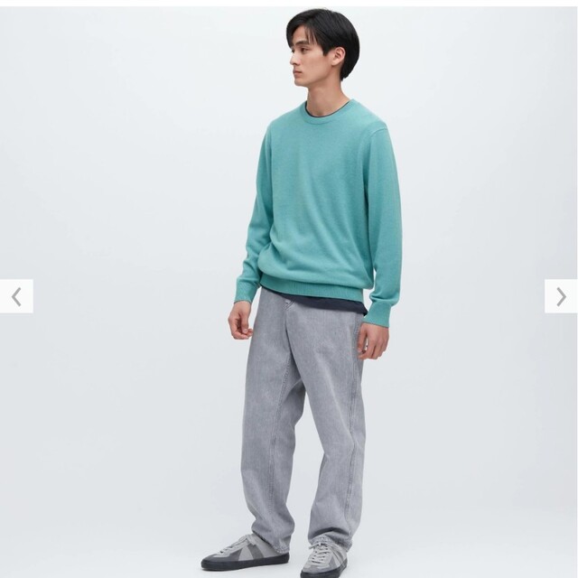 UNIQLO(ユニクロ)のUNIQLO ユニクロ カシミアクルーネックセーター メンズのトップス(ニット/セーター)の商品写真