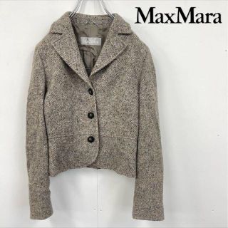 マックスマーラ(Max Mara)のMax Mara マックスマーラ ジャケット アウター ウール レディース(テーラードジャケット)