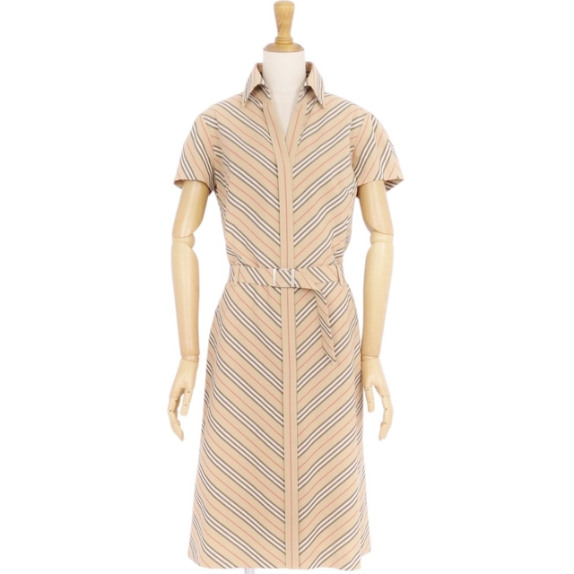 バーバリー ロンドン BURBERRY LONDON ワンピース ベルト付き ショート