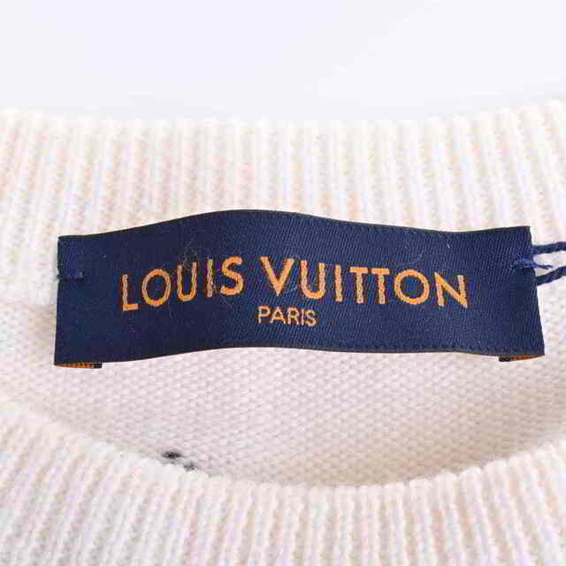 LOUIS VUITTON ルイヴィトン ウール ニット NBAコラボ ホワイト by