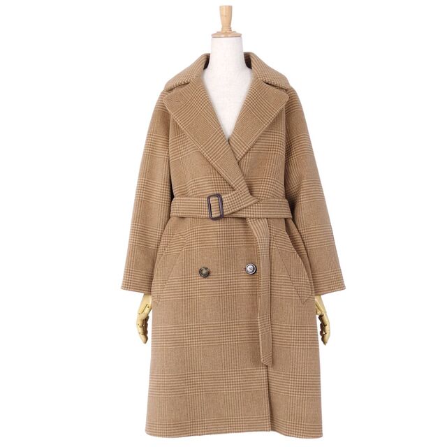 極美品 マックスマーラ Max Mara WEEKEND cucito a mano コート ウール