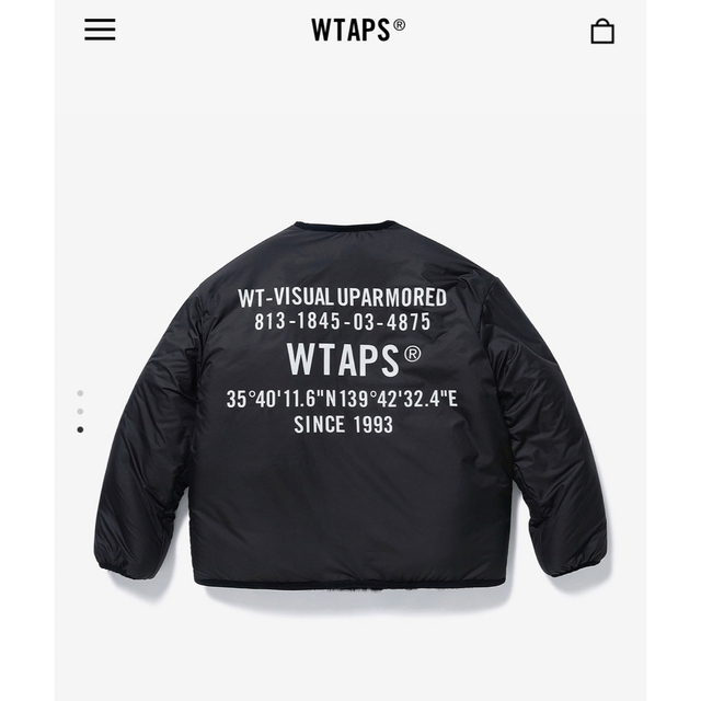W)taps - WTAPS ダブルタップス リバーシブル ファー ジャケット W)taps - WTAPS ダブルタップス リバーシブル ファー ジャケット