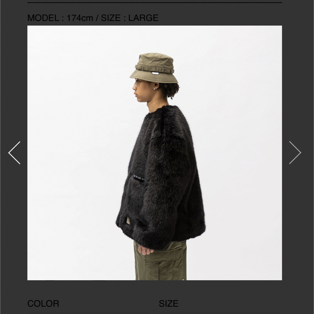 W)taps - WTAPS ダブルタップス リバーシブル ファー ジャケット W)taps - WTAPS ダブルタップス リバーシブル ファー ジャケット