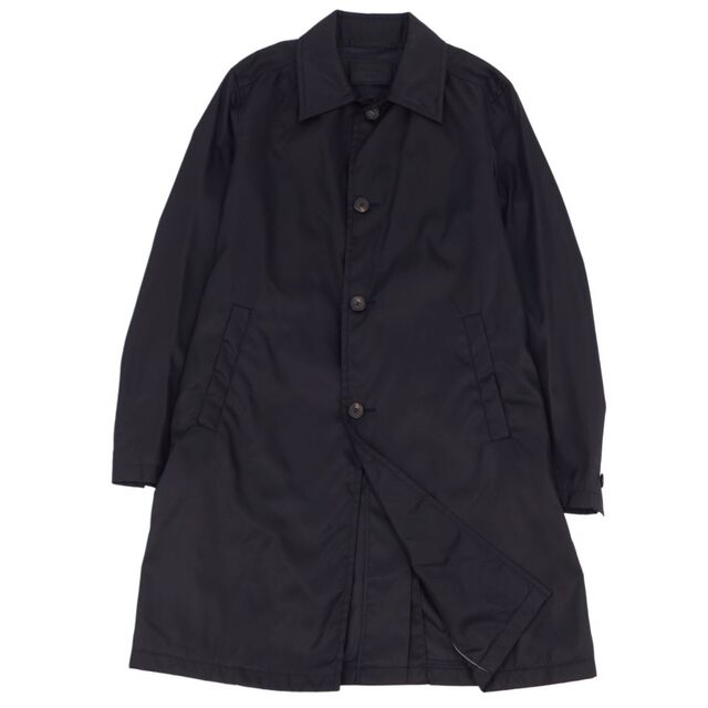 美品 プラダ PRADA コート ナイロン ステンカラーコート バルマカーンコート メンズ アウター 46(S相当) ブラック | フリマアプリ ラクマ 美品 プラダ PRADA コート ナイロン ステンカラーコート バルマカーンコート メンズ アウター 46(S相当) ブラック | フリマアプリ ラクマ