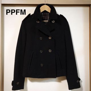 ピーピーエフエム(PPFM)のなな様専用！PPFM Pコート ネイビー(ピーコート)