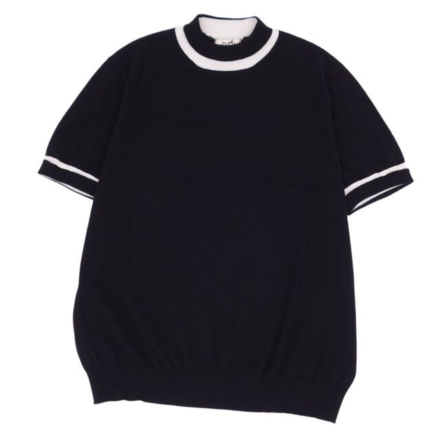 美品 エルメス HERMES ニット セーター 18SS ショートスリーブ ...