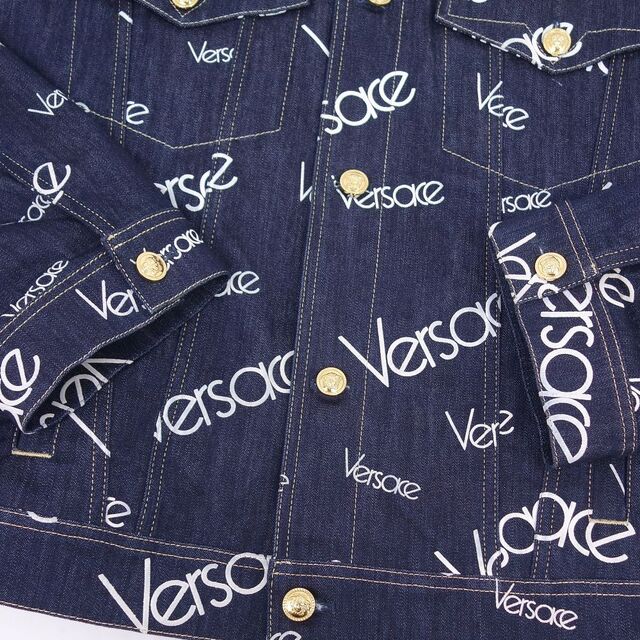 VERSACE - 美品 ヴェルサーチ VERSACE ジャケット デニム VERSACE - 美品 ヴェルサーチ VERSACE ジャケット デニム
