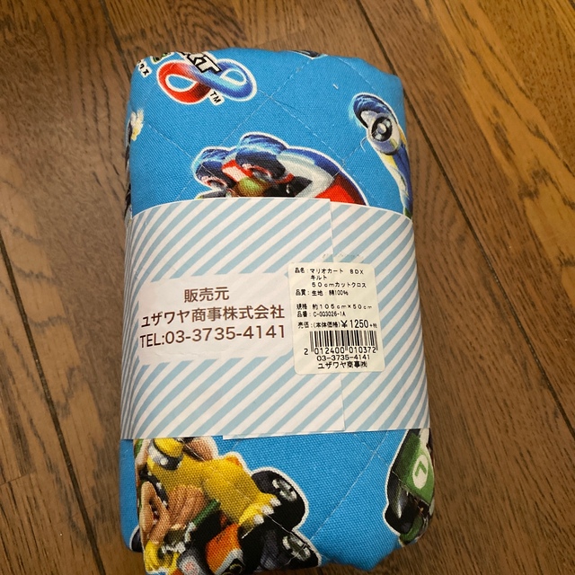 任天堂(ニンテンドウ)のキルト布＊マリオカート ハンドメイドの素材/材料(生地/糸)の商品写真