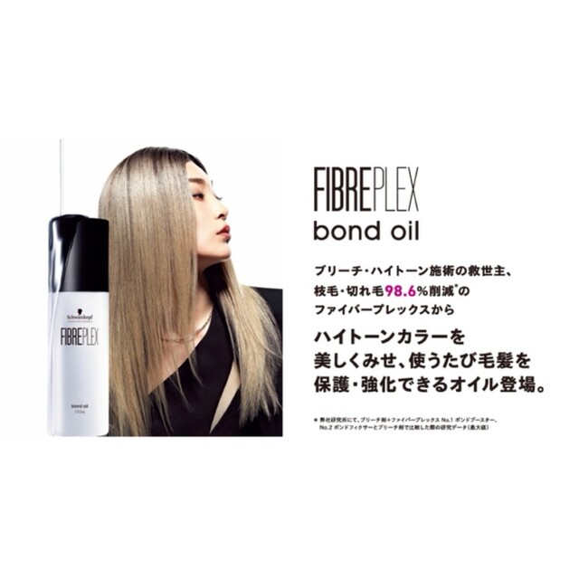 Schwarzkopf PROFESSIONAL(シュワルツコフプロフェッショナル)の【新品】 シュワルツコフ ファイバープレックス ボンドオイル 150ml コスメ/美容のヘアケア/スタイリング(オイル/美容液)の商品写真