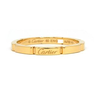 カルティエ(Cartier)の【中古】 Cartier カルティエ K18YG マイヨンパンテール リング #60 4.6g【ブランドジュエリー】ry(リング(指輪))