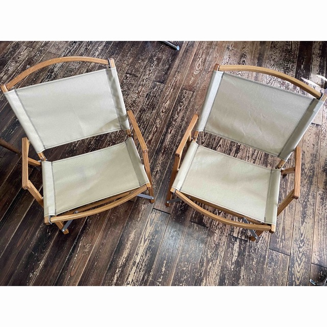 JAPAN limited color Kermit Chair -BEIGE- スポーツ/アウトドアのアウトドア(テーブル/チェア)の商品写真