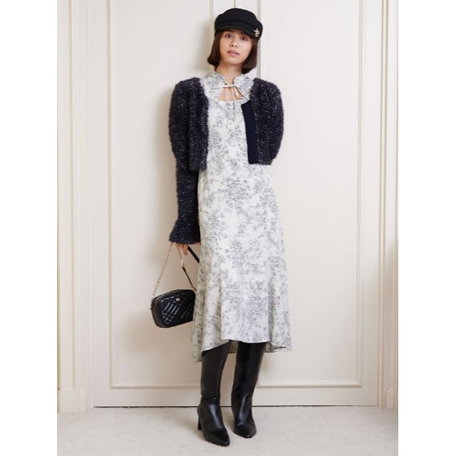 ポステレガント WOOL TWILL DRESS ウールツイル ワンピース