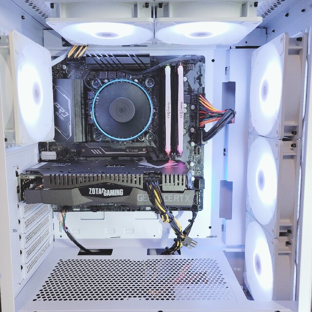 自作ゲーミングPC/Core i3-12100F/16G/RTX2060の通販 by リスポーン's