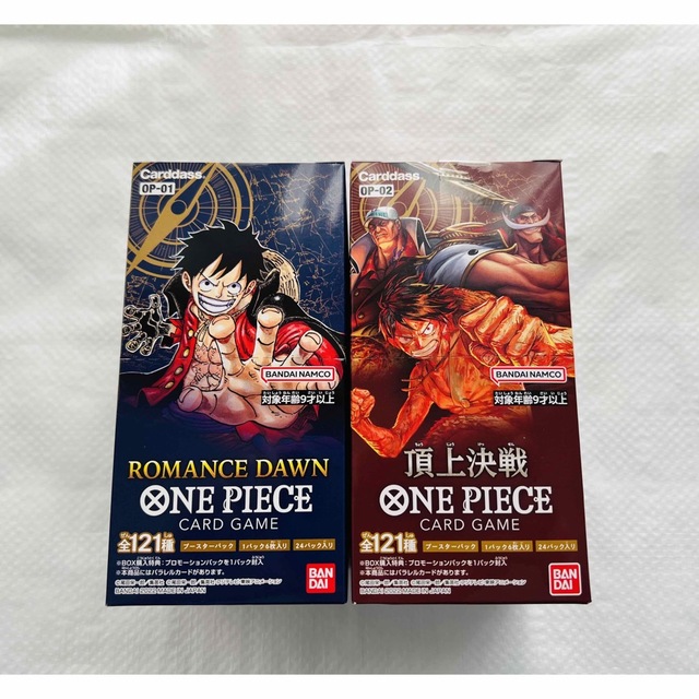 ONE PIECE カードゲーム 頂上決戦 ロマンスドーン 新品未開封テープ ...