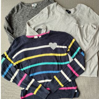 ギャップ(GAP)の女の子　160くらい？ニット3点　ギャップ　オールドネイビーgap(ニット)