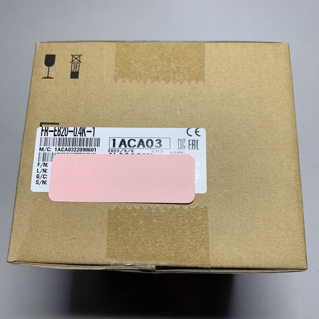 新品未開封 三菱電機 インバータ FR-E820-0.4K-1 1台 | workoffice.com.uy
