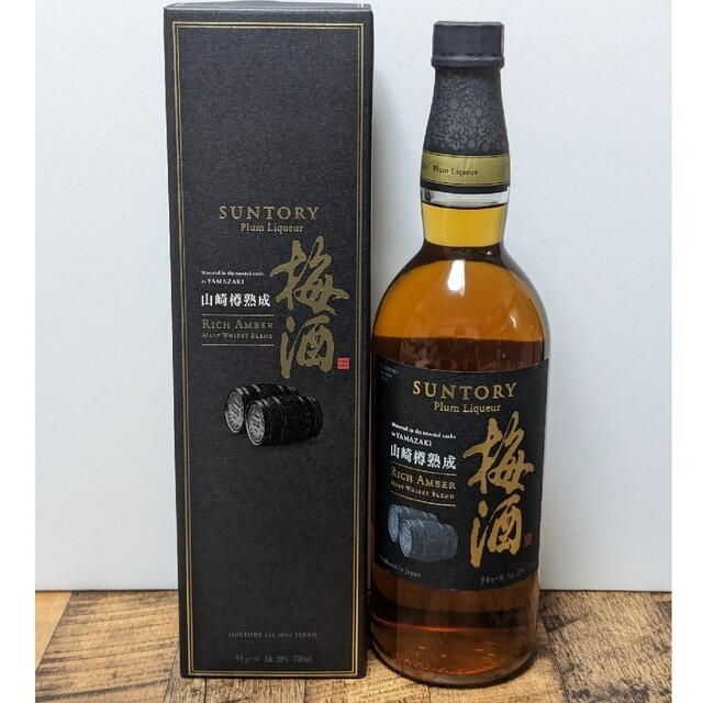 サントリー - サントリー 山崎蒸溜所貯蔵 焙煎樽熟成梅酒 リッチ ...
