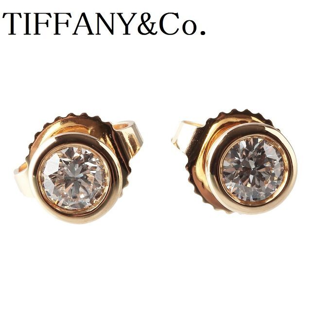 Tiffany & Co. - 【新品仕上げ済】ティファニー ダイヤピアス バイザヤード ダイヤ【8971】