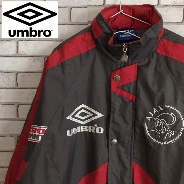 90s umbro VTG アンブロ AJAX アヤックス ナイロンジャケット-