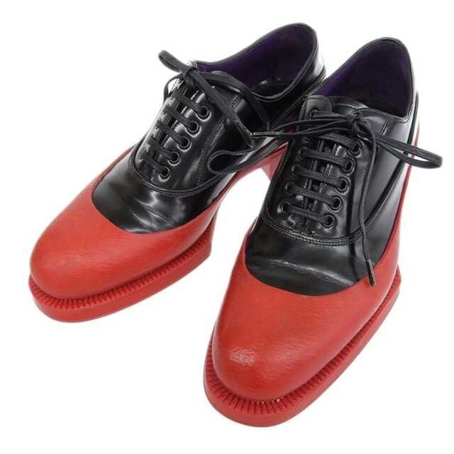 PRADA - 【中古】 PRADA プラダ ラバー バイカラー シューズ #36 1/2