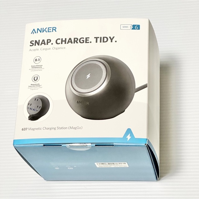 douzo家電未使用品！ ANKER 637 Magnetic ChargingStation