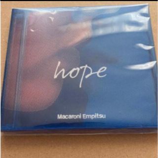 新品未開封 マカロニえんぴつ hope 初回限定盤 CD+DVD(ポップス/ロック(邦楽))