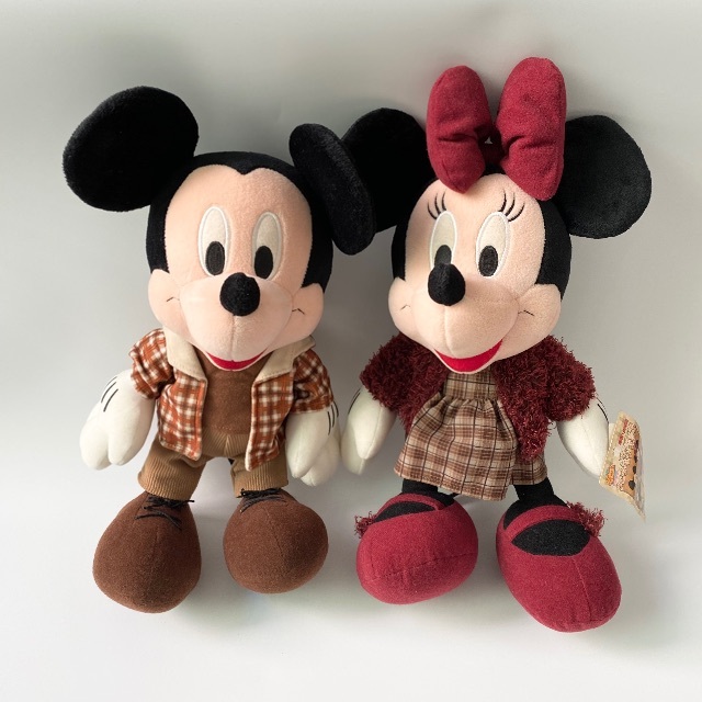 Disney(ディズニー)のミッキー ミニー ぬいぐるみ ディズニー Disney ビッグ 大 エンタメ/ホビーのおもちゃ/ぬいぐるみ(ぬいぐるみ)の商品写真