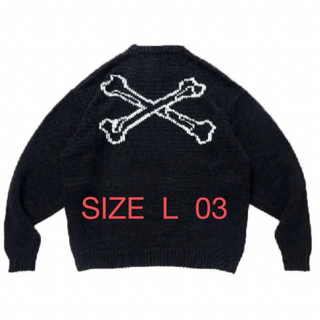 新品未開封/22aw wtaps armt sweater knit Lサイズニット/セーター