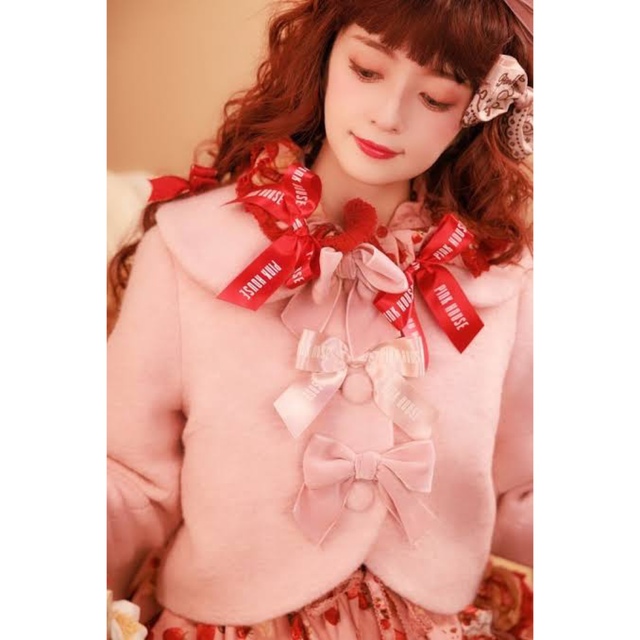 PINK HOUSE - PINK HOUSE 美沙子ちゃんコラボ ショートコート 新品の