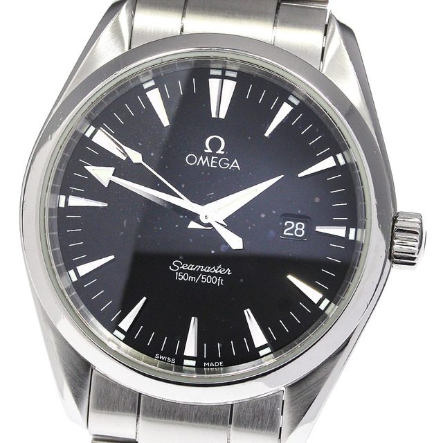 【オンラインショップ】 OMEGA - メンズ_715748 クォーツ 2517.50 デイト アクアテラ シーマスター 【OMEGA】オメガ 腕時計(アナログ)