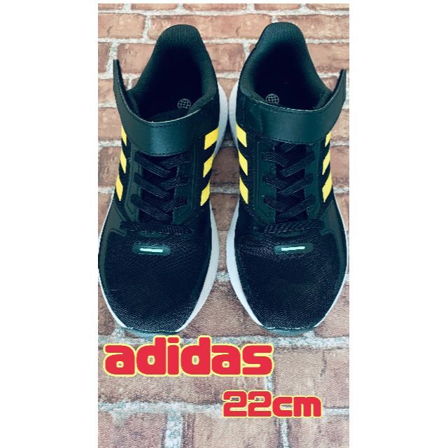 adidas(アディダス)のadidasキッズシューズ 22cm キッズ/ベビー/マタニティのキッズ靴/シューズ(15cm~)(スニーカー)の商品写真