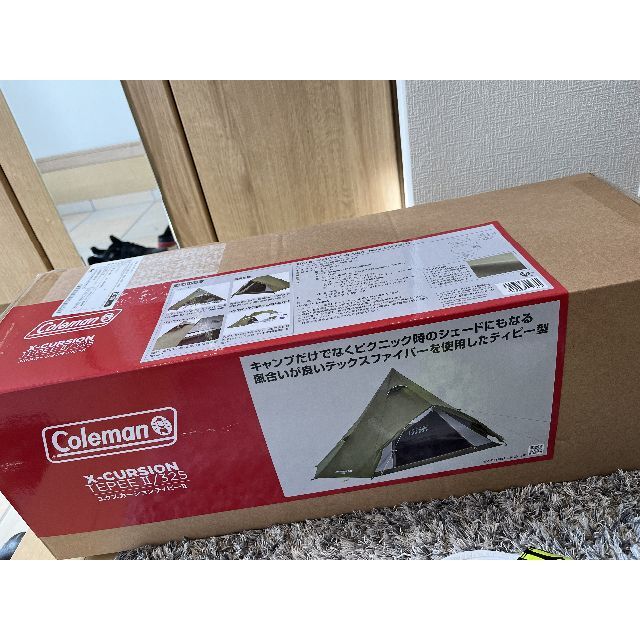 新品未使用 Coleman コールマン エクスカーションティピーⅡ 325スポーツ/アウトドア