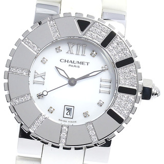ショーメ(CHAUMET)の【Chaumet】ショーメ クラスワン デイト ダイヤベゼル 622B-10248 クォーツ ボーイズ_718242(腕時計(アナログ))