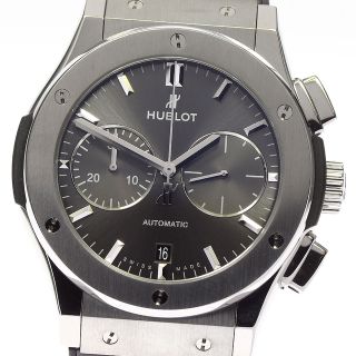 ウブロ(HUBLOT)の☆美品 ★保証書付き【HUBLOT】ウブロ クラシックフュージョン レーシング クロノグラフ 521.NX.7071.LR 自動巻き メンズ_712819(腕時計(アナログ))