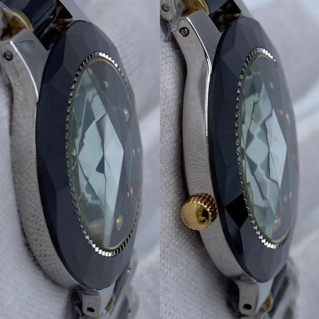 【未使用品・鑑定書付・定価約10万】ジョンハリソン　メンズ　時計　腕時計　ダイヤ