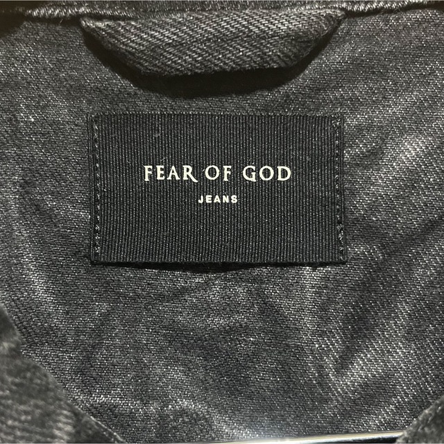 FEAR OF GOD(フィアオブゴッド)のFEAR OF GOD 名作 5th HOLY WATER デニムジャケット メンズのジャケット/アウター(Gジャン/デニムジャケット)の商品写真