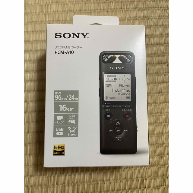 SONY  リニアPCMレコーダー PCM-A10