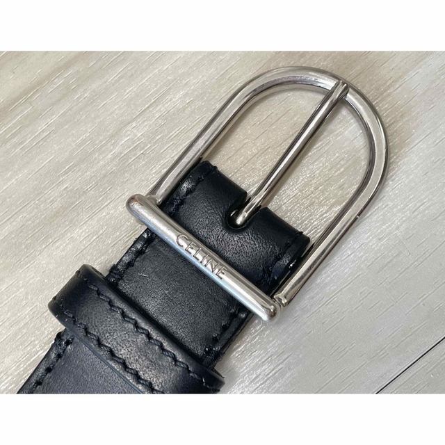 19SS Celine セリーヌ レザーベルト 85 エディスリマン