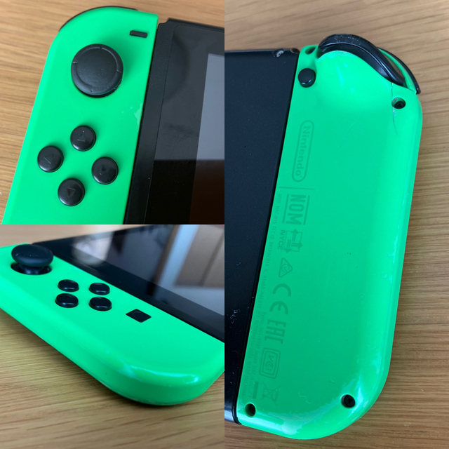 Nintendo Switch(ニンテンドースイッチ)の⚠️中古品⚠️Nintendo Switchスプラトゥーン2セットソフトなし  エンタメ/ホビーのゲームソフト/ゲーム機本体(家庭用ゲーム機本体)の商品写真