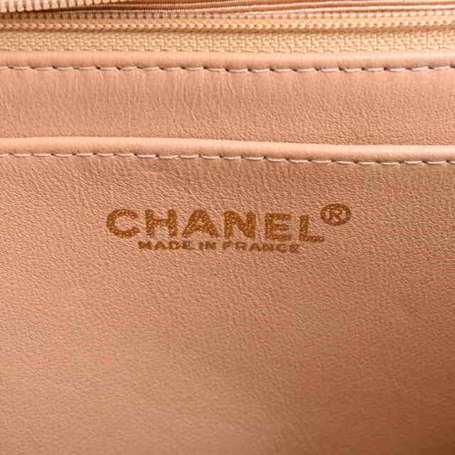 CHANEL - 【中古】 CHANEL シャネル ラムスキン マトラッセ べっ甲