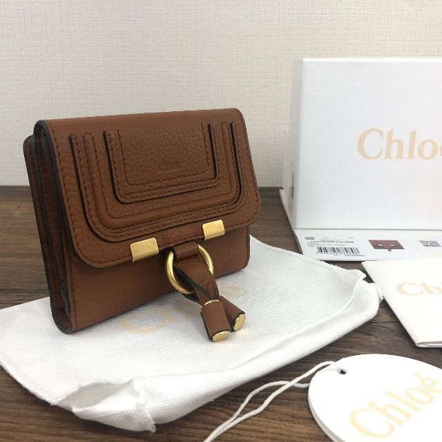 未使用品 Chloe コンパクトウォレット マーシー 406