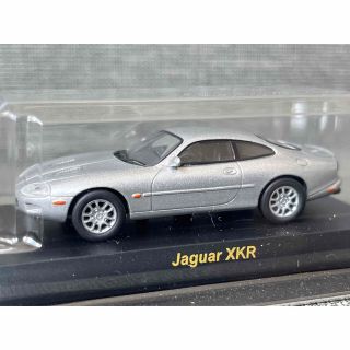 ジャガー(Jaguar)の京商 1/64 ブリティッシュ ミニカーコレクション ジャガー XKR シルバー(ミニカー)